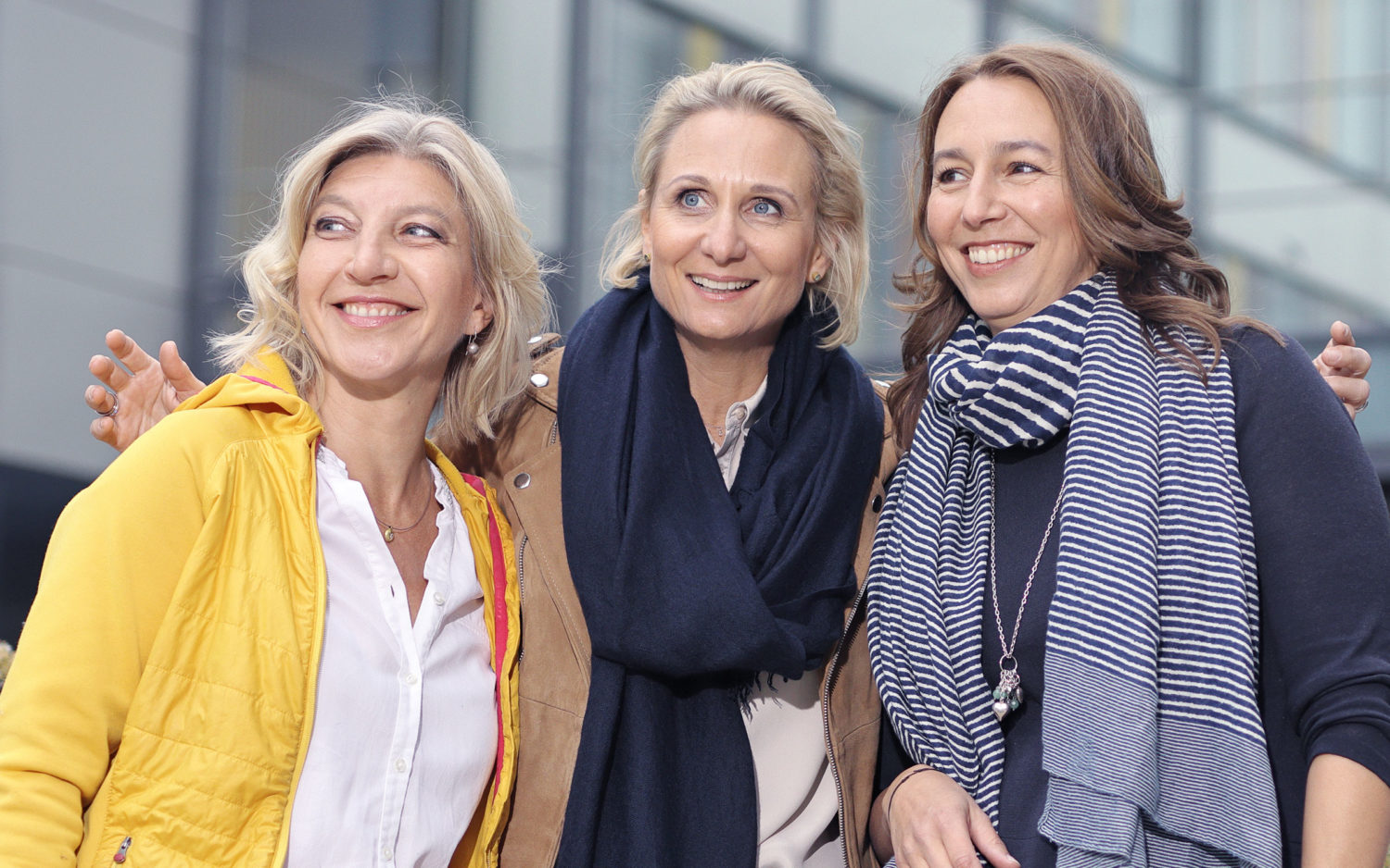 Das LOOQ-Team. Von links: Caroline Trost, Elena Bichelmeier und Katja Tricks